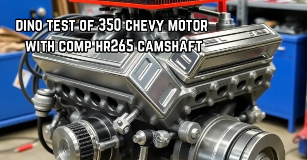 dino test of 350 chevy motor with comp hr265 camshaft