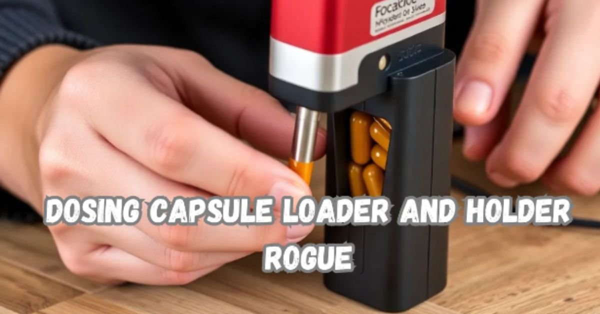 dosing capsule loader and holder rogue